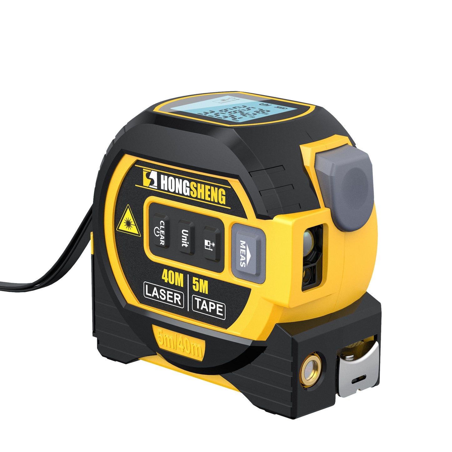 3 In 1 Laser Tape Measure Rangefinder 5m Tape