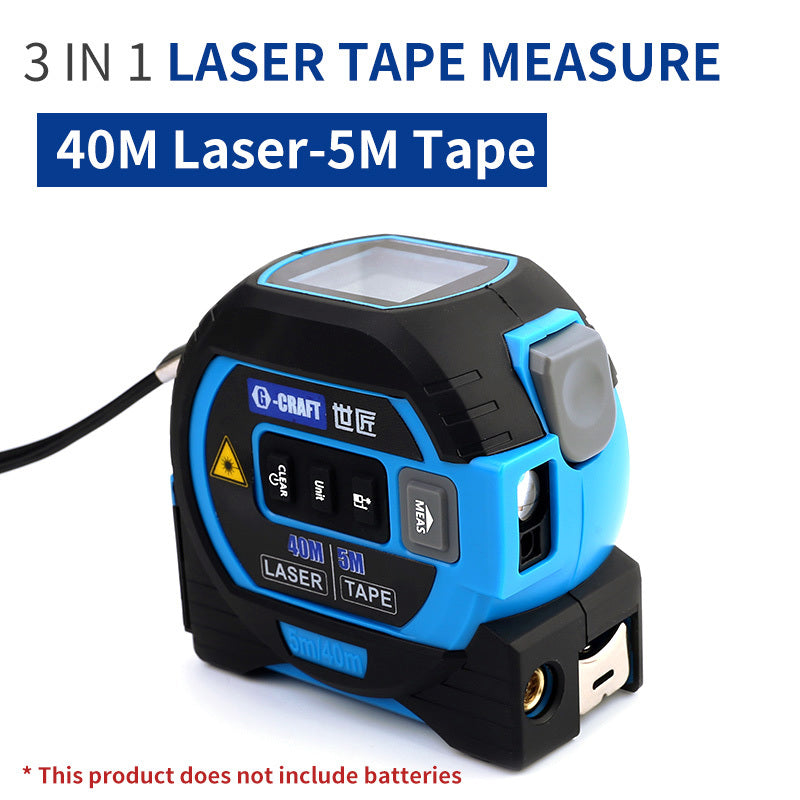 3 In 1 Laser Tape Measure Rangefinder 5m Tape