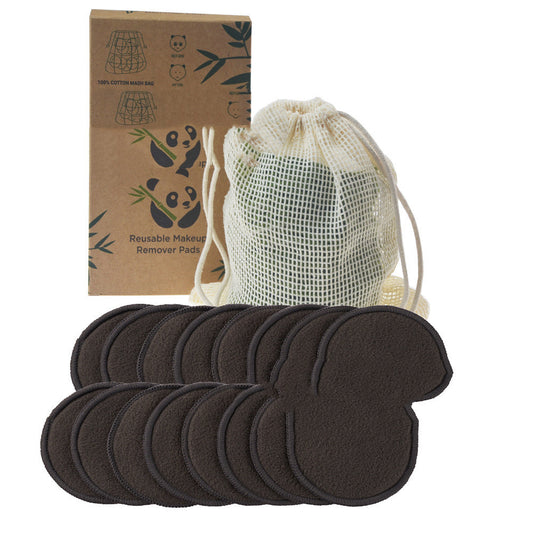 Facial Pad Soft Reusable Bamboo Fiber Makeup Remover Pad