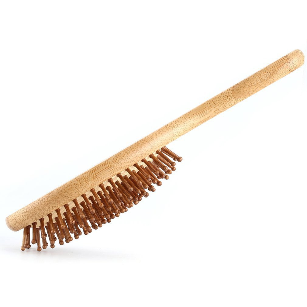 Bamboo Cushion Massage brush Carbonized Bamboo Comb