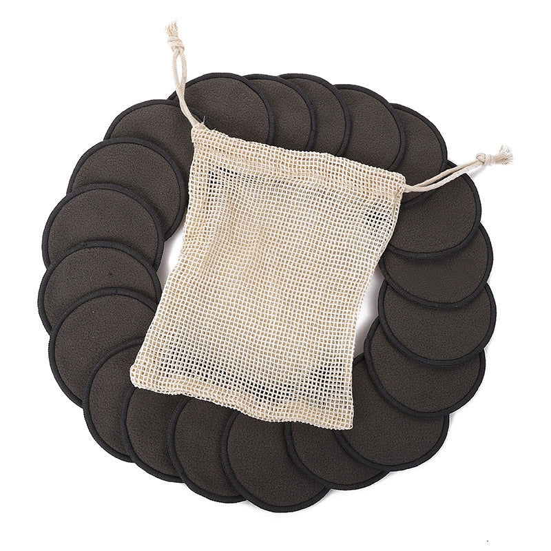 Two-layer Bamboo Fiber Washable Makeup Remover Cotton