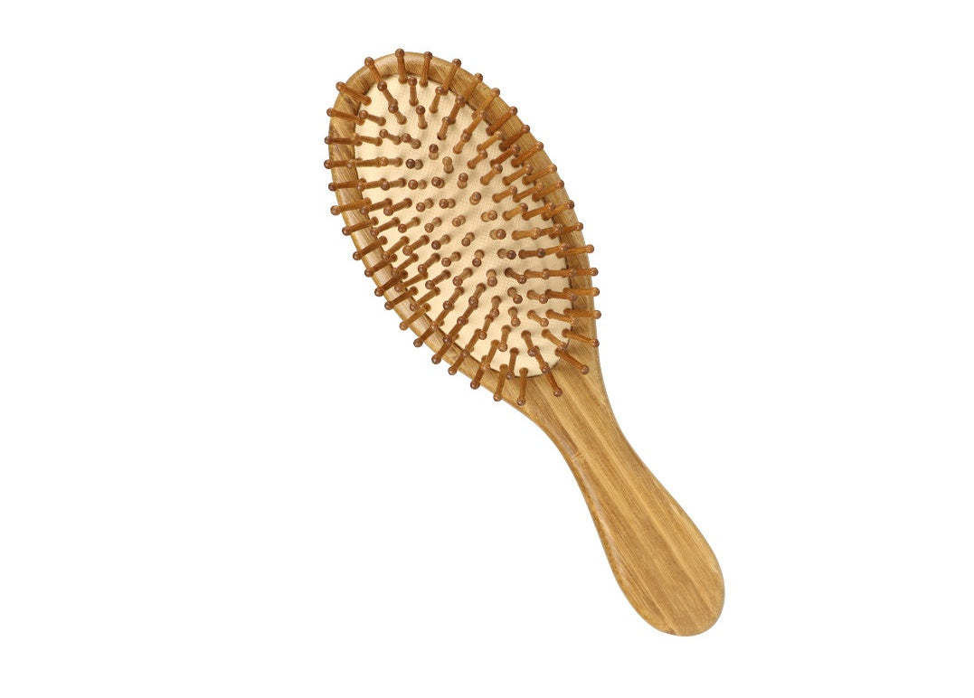 Bamboo Cushion Massage brush Carbonized Bamboo Comb